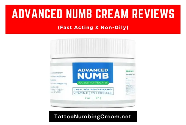 Advanced Numb Cream Reviews (Fast Acting & Non-Oily)