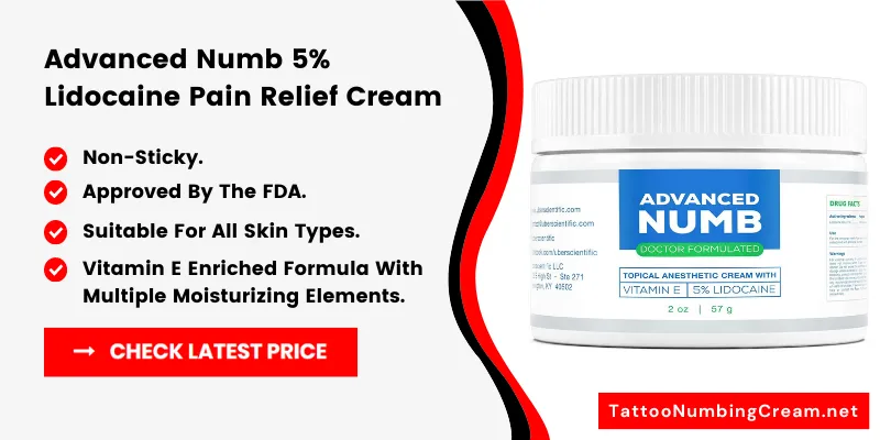 Advanced Numb Reviews - Lidocaine Cream For Tattoos