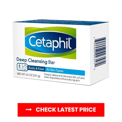 Cetaphil Deep Cleansing Face & Body Bar for All Skin Types