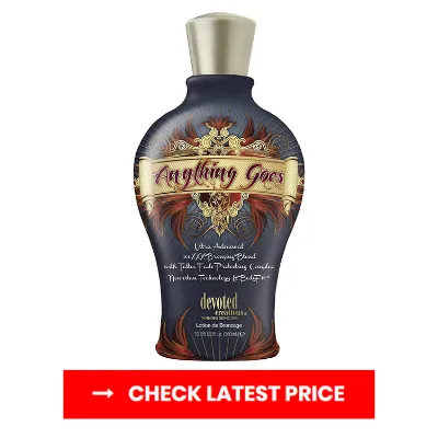 Devoted Creations ANYTHING GOES Bronzer Tanning Lotion For Tattoos