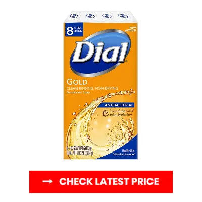 Dial Antibacterial Deodorant Bar Gold Soap