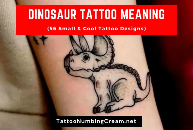 Dinosaur Tattoo Meaning (Small & Cool Tattoo Designs)
