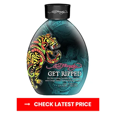 Ed Hardy GET RIPPED Tattoo Fade Protection Tanning Lotion