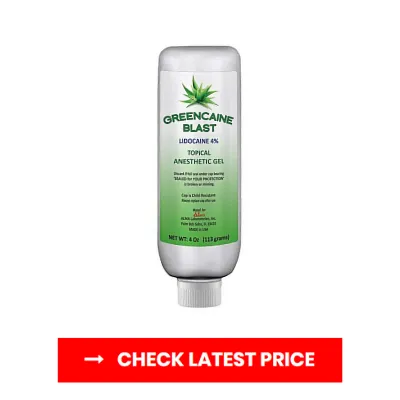GREENCAINE BLAST Topical Anesthetic Numbing Gel