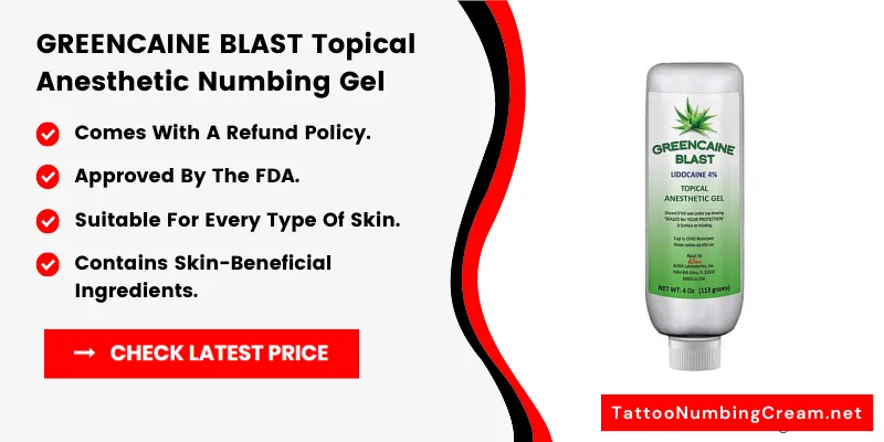 Greencaine Reviews - Best Topical Anesthetic Gel For Tattoos And Laser Hair Removal