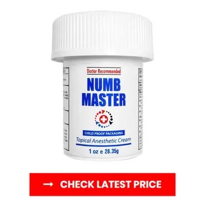 Numb Master - Over The Counter Tattoo Numbing Cream