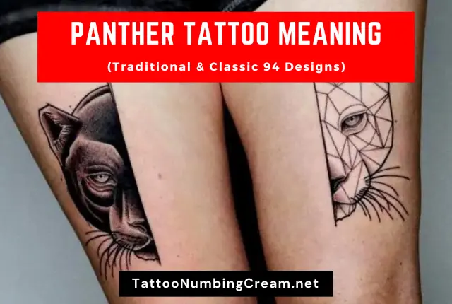 Panther Tattoo Meaning (Traditional & Classic Designs)