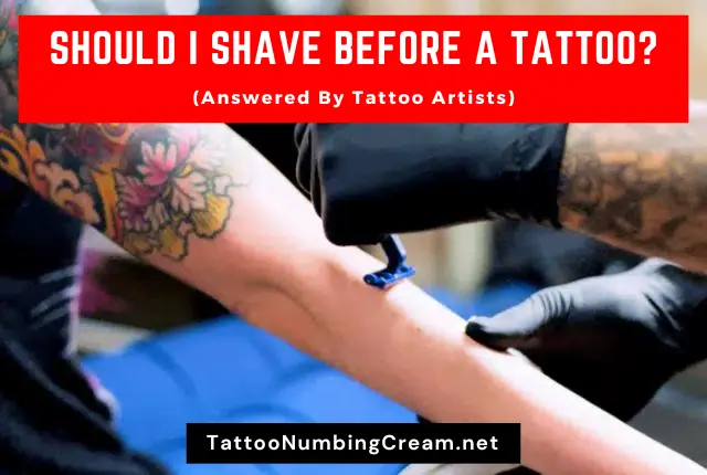 Should I Shave Before a Tattoo (Answered By Tattoo Artists)