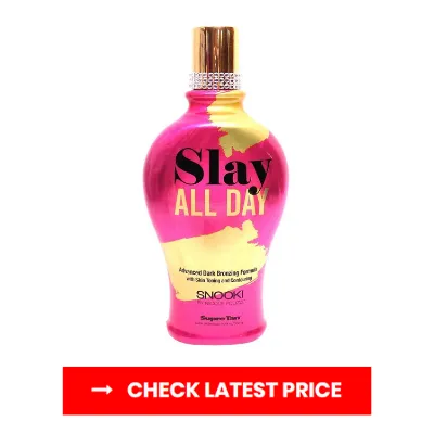 Supre Tan Snooki SLAY ALL DAY Bronzing Lotion With Tattoo Protection Technology