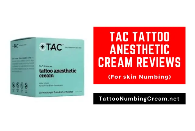 TAC Tattoo Anesthetic Cream Reviews (For skin Numbing)