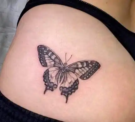 Tattoos On Hip Ass