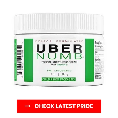 Uber Numb - Best Skin Numbing Cream For Tattooing