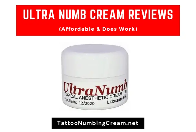 Ultra Numb Cream Reviews (Affordable & Does Work)